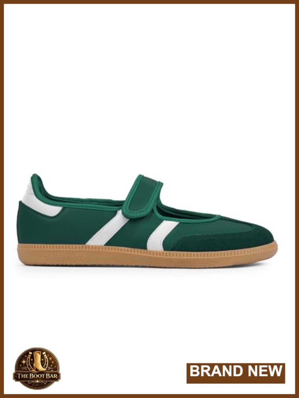 Women's Slip On Mary Jane Fashion Sneakers Faux Leather Retro Walking Flats